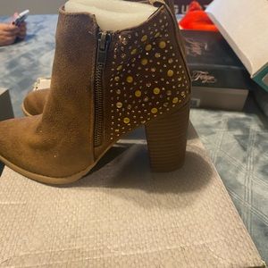 Studded booties